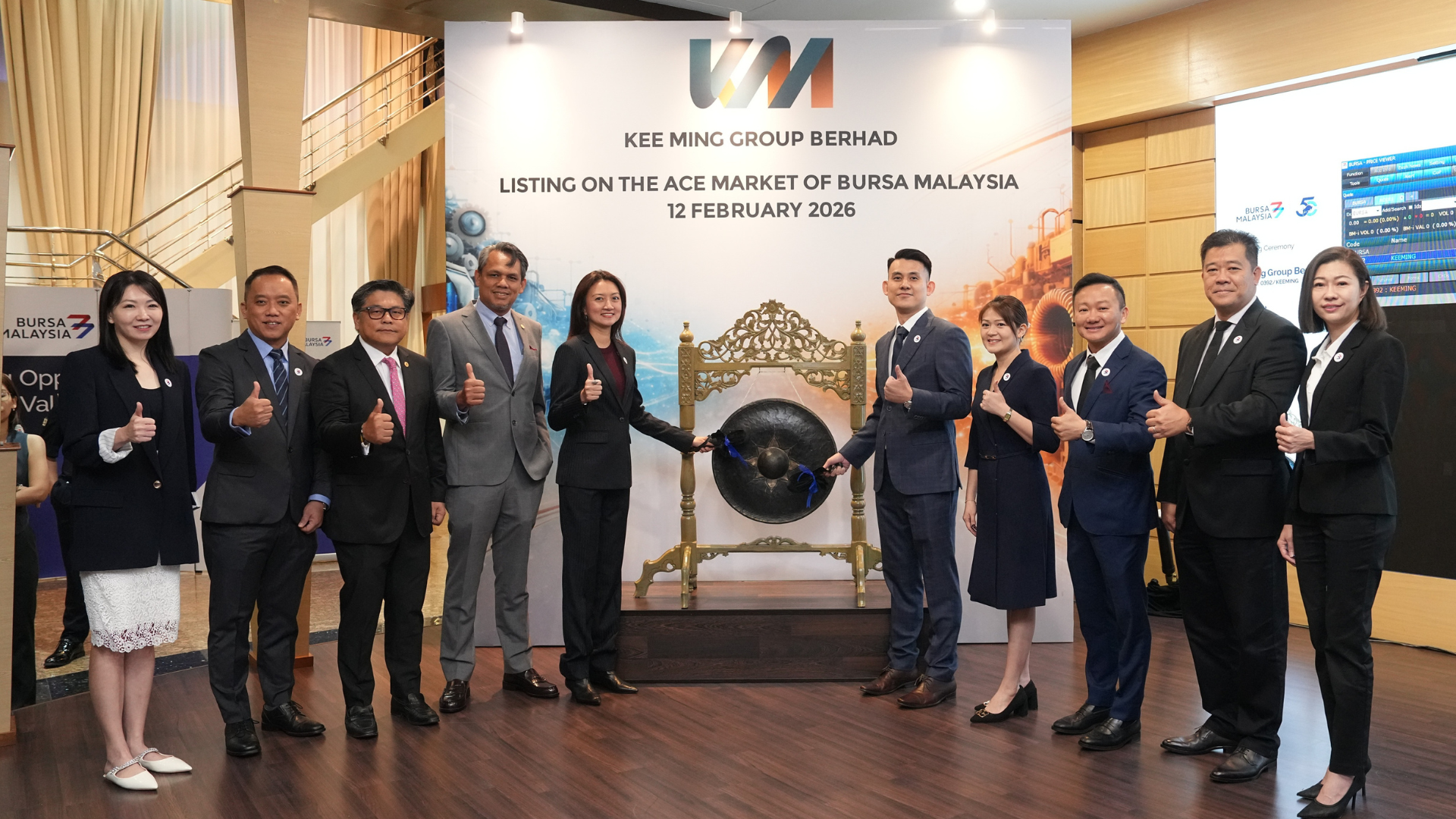 Mechanical & Electrical Player Kee Ming Hits 89 Sen as Most Active Counter on Bursa