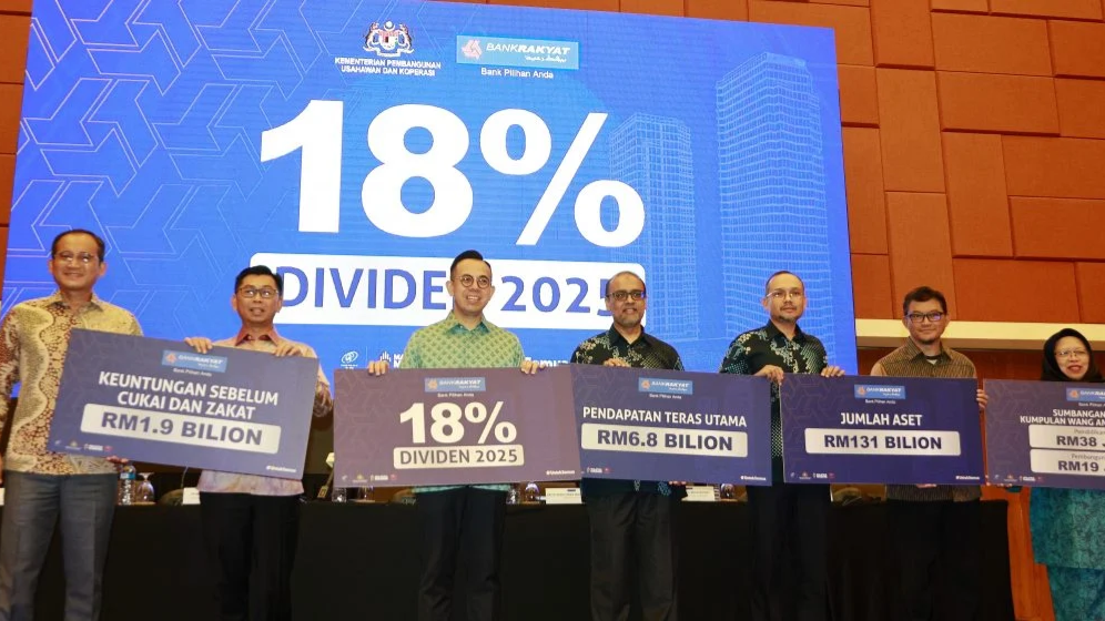 18% Dividend Payout for Bank Rakyat Members as Profits Hit RM1.9 Billion
