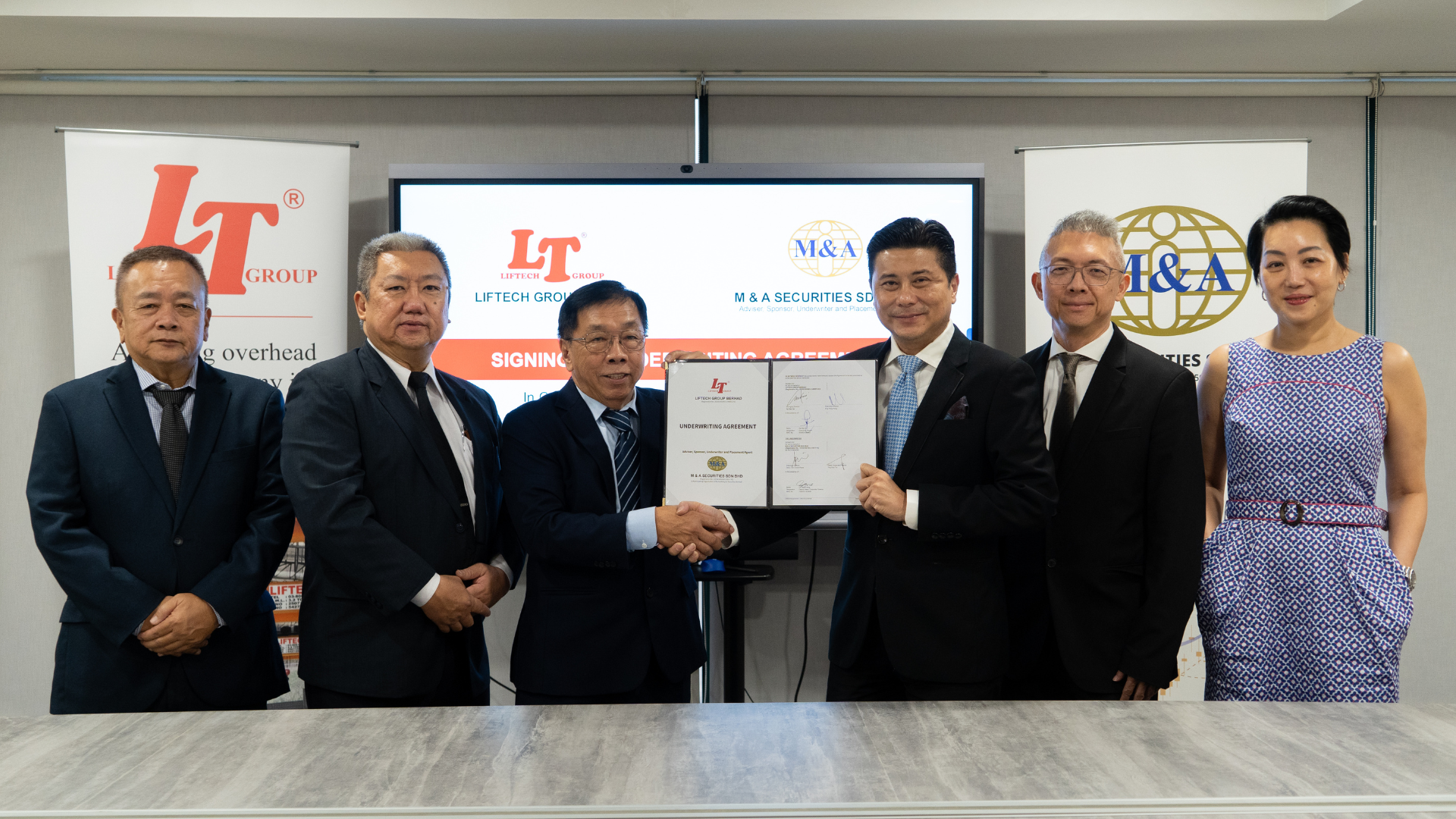 Liftech Group Berhad Seals Underwriting Deal with M&A Securities for ACE Market Debut