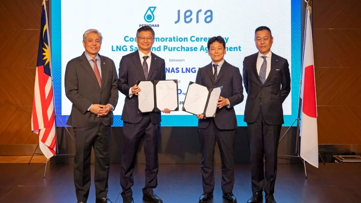 Petronas Secures Massive 20-Year LNG Deal with Japan's JERA Starting 2028