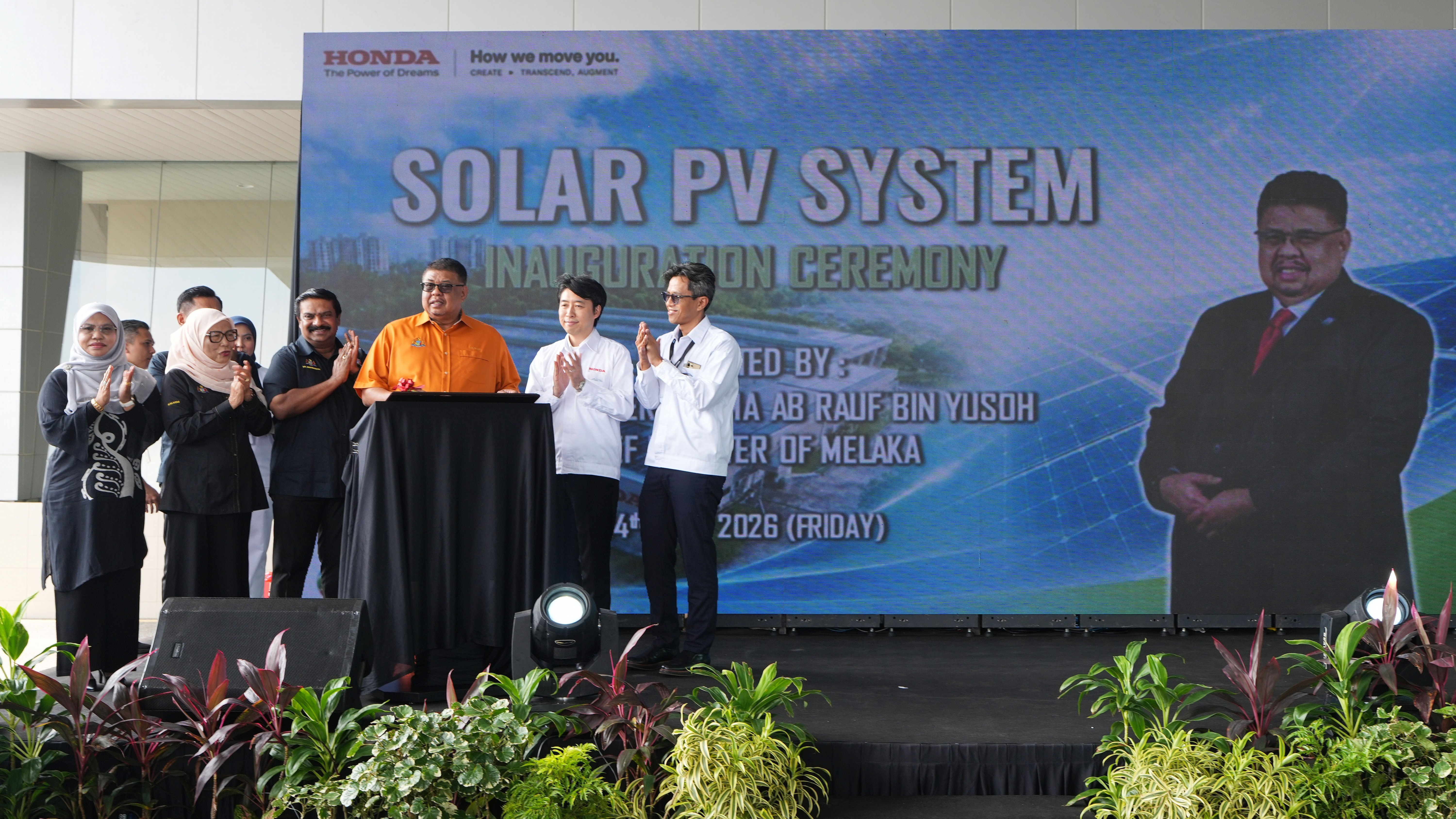 Honda Malaysia Completes RM14 Million Solar Energy Installation at Melaka Plant