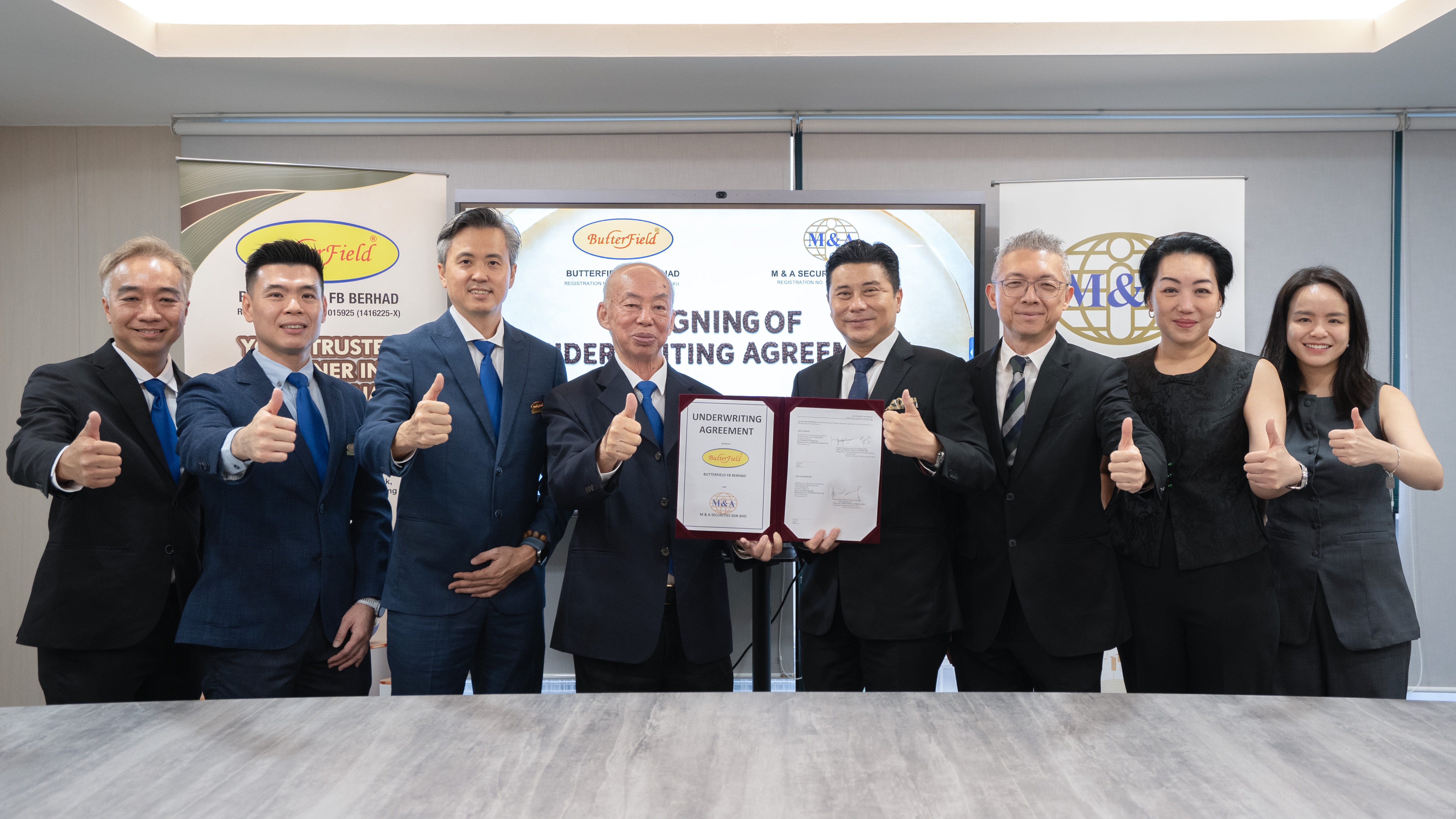 Butterfield FB Berhad Signs Underwriting Agreement with M&A Securities for ACE Market Listing
