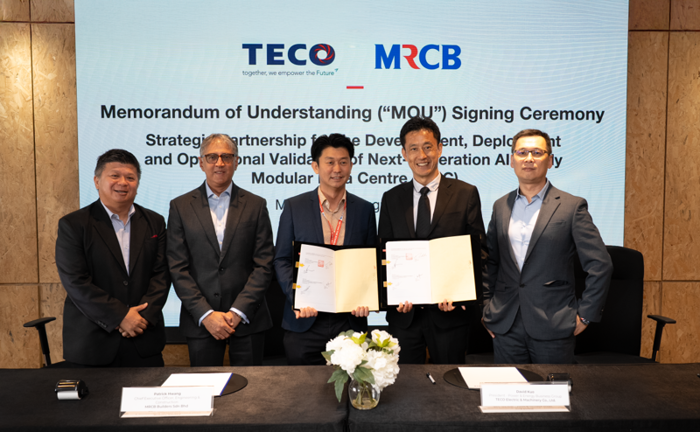 MRCB Partners with Taiwan's TECO to Launch Next-Gen AI-Ready Modular Data Centres