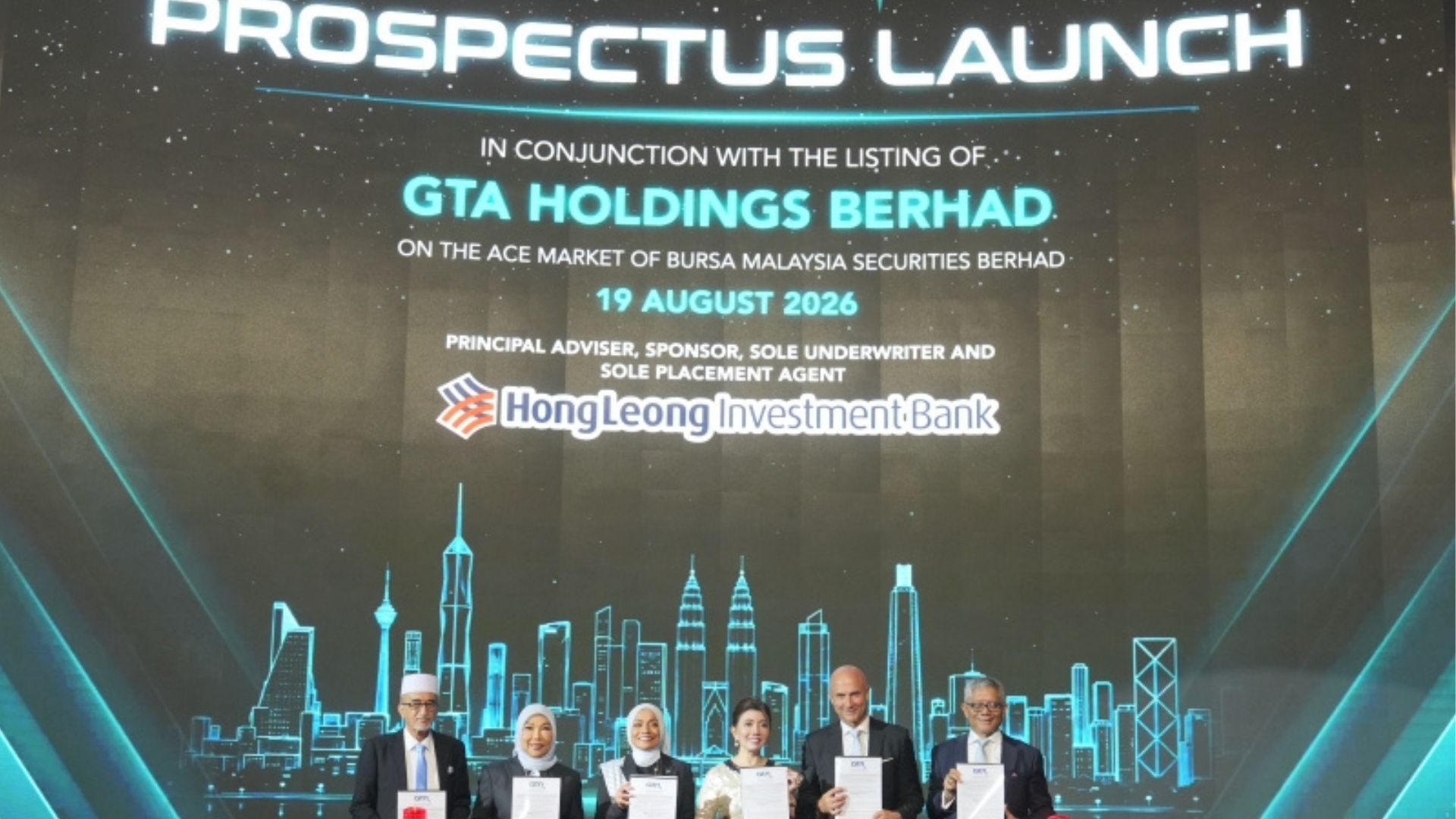 GTA Holdings Launches Prospectus for RM71.75 Million ACE Market IPO