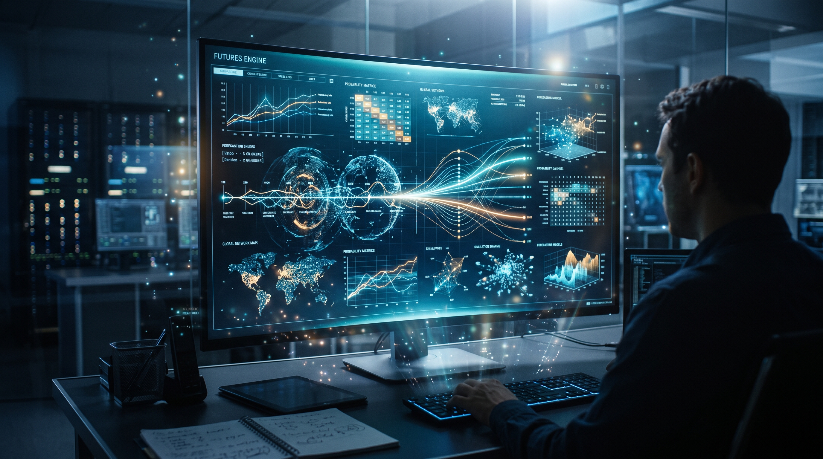 Start-ups Bet on AI to Predict the Future