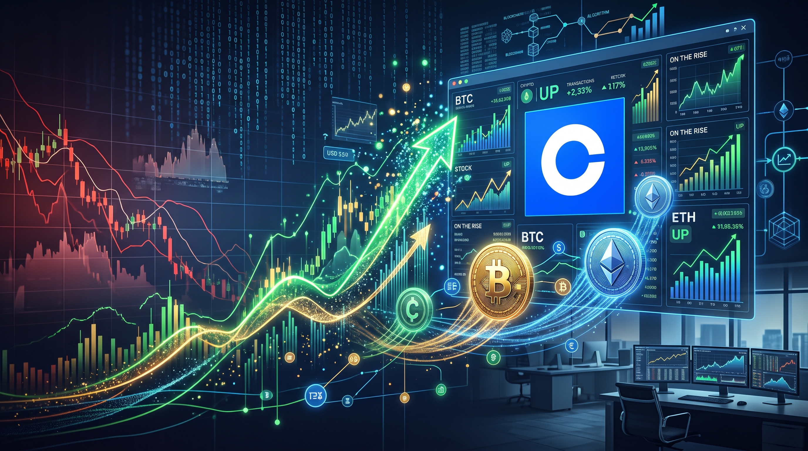 Coinbase Finds Its Way Back Into the Black
